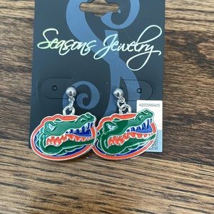 University of Florida Gators Dangle Logo Earrings